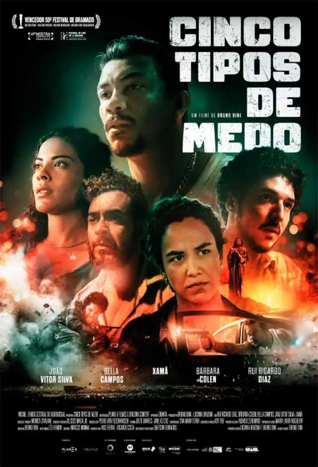 Pôster de Cinco Tipos de Medo